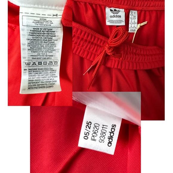 NWT Adidas Originals Women’s Adibreak Better Scarlet Track Pants XL IP0620 - Picture 15 of 16